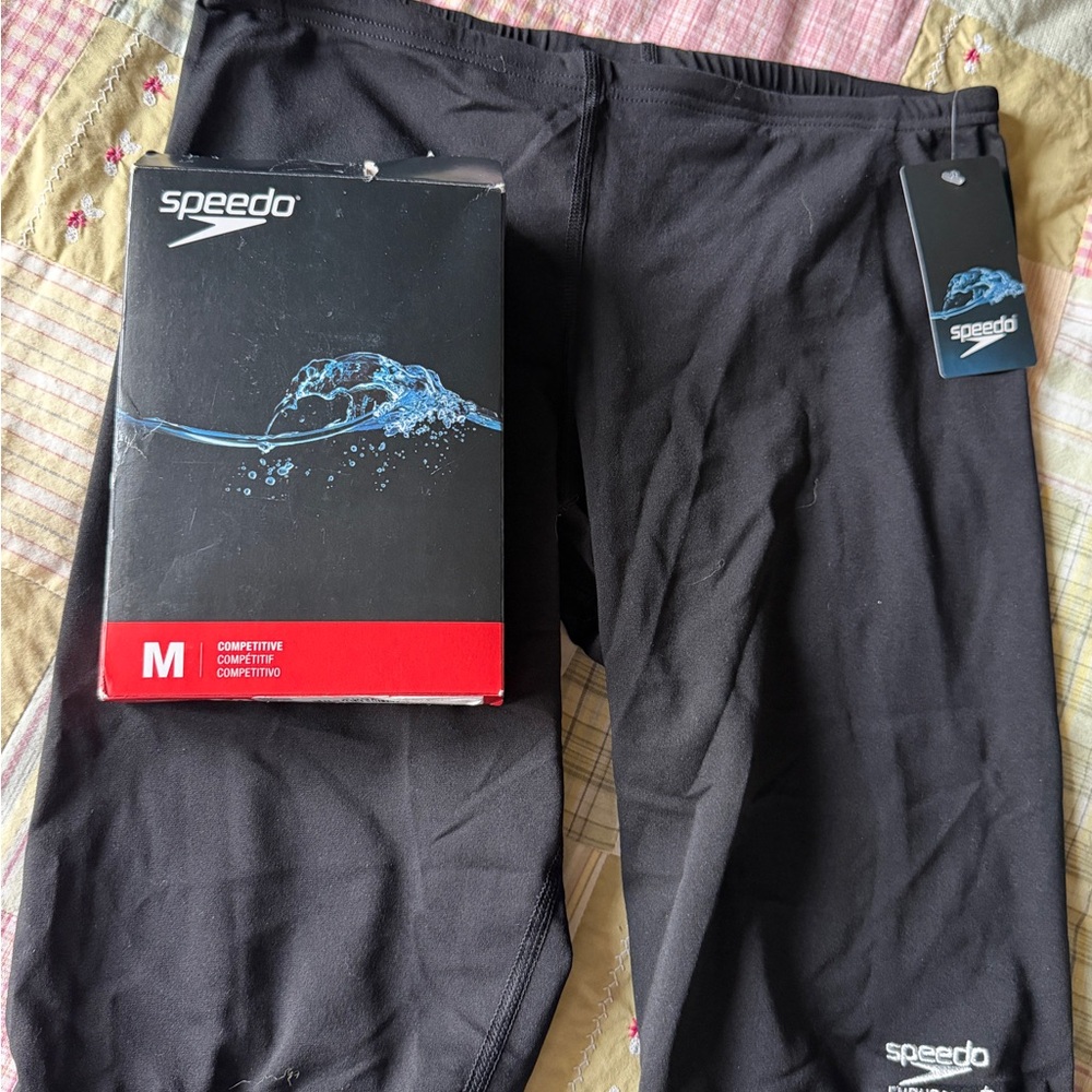 Speedo Men's Black Swim Shorts Size M